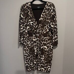 Oleg Cassini Wrap Dress